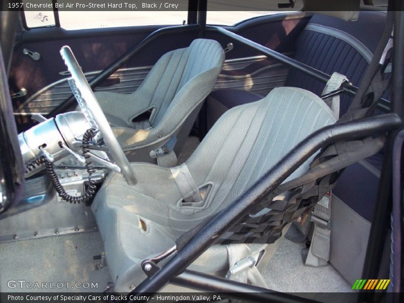  1957 Bel Air Pro-Street Hard Top Grey Interior