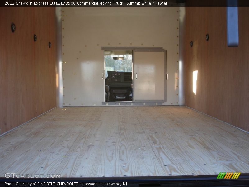 Summit White / Pewter 2012 Chevrolet Express Cutaway 3500 Commercial Moving Truck