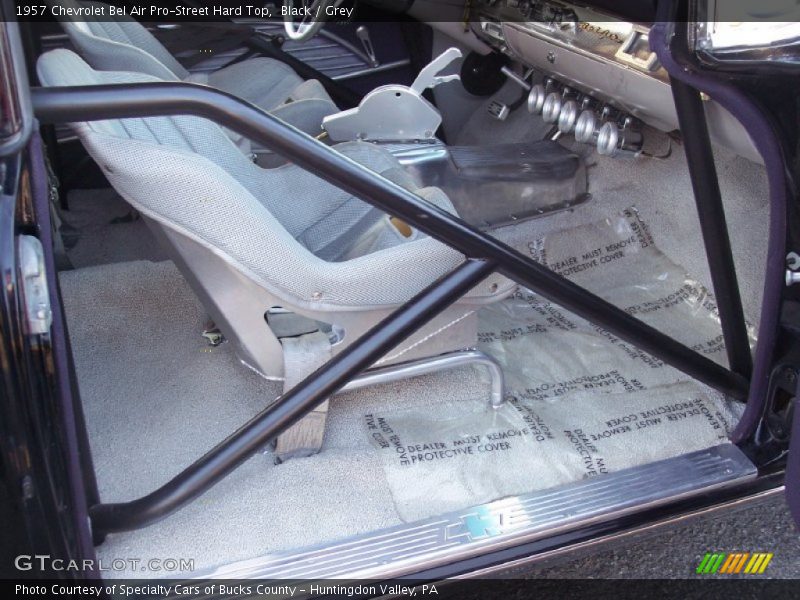 Black / Grey 1957 Chevrolet Bel Air Pro-Street Hard Top