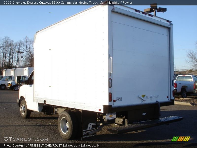 Summit White / Pewter 2012 Chevrolet Express Cutaway 3500 Commercial Moving Truck