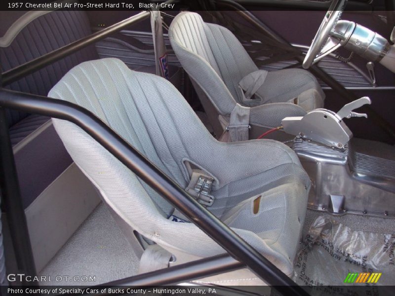  1957 Bel Air Pro-Street Hard Top Grey Interior