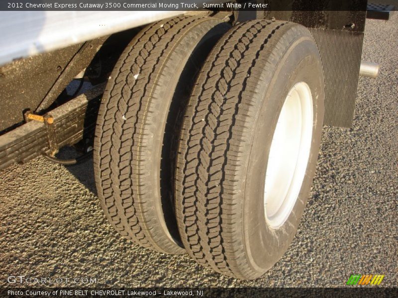 Summit White / Pewter 2012 Chevrolet Express Cutaway 3500 Commercial Moving Truck