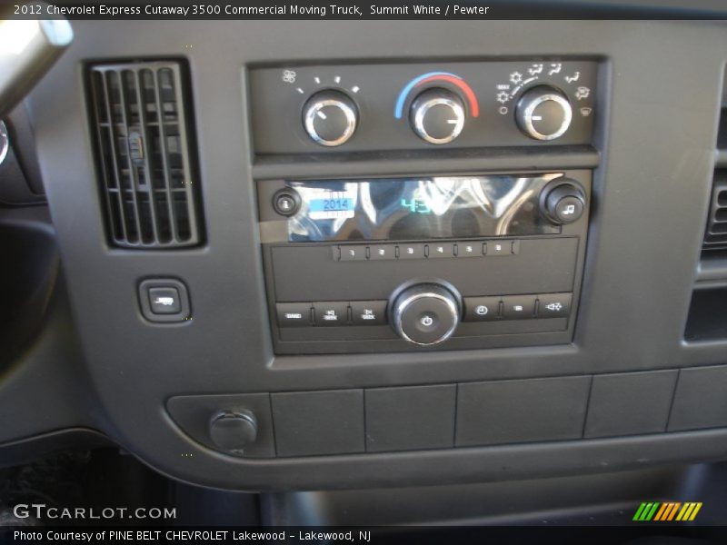 Summit White / Pewter 2012 Chevrolet Express Cutaway 3500 Commercial Moving Truck