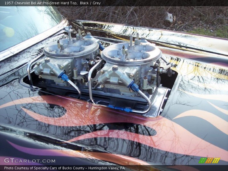 Dual carburetors - 1957 Chevrolet Bel Air Pro-Street Hard Top