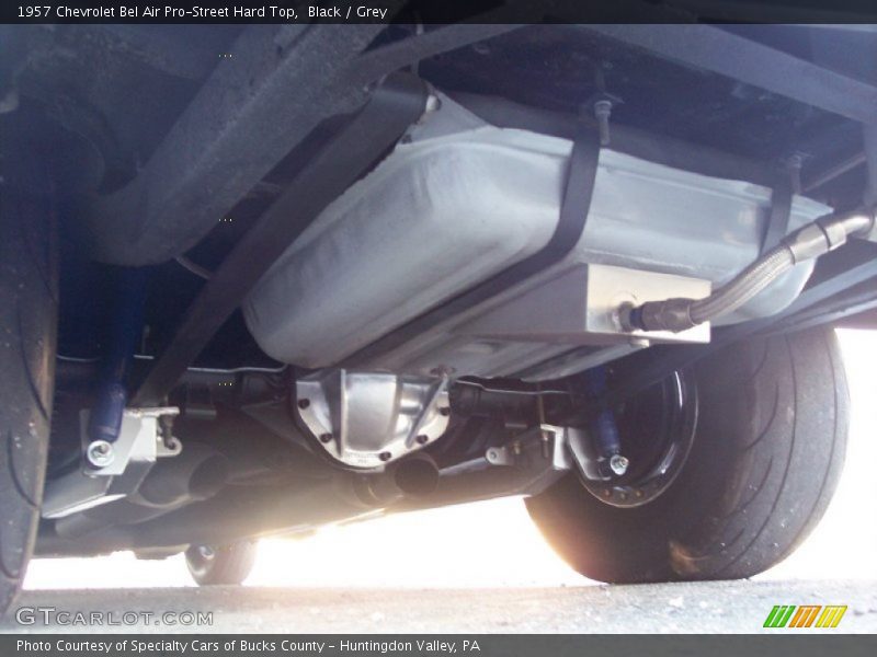 Undercarriage of 1957 Bel Air Pro-Street Hard Top