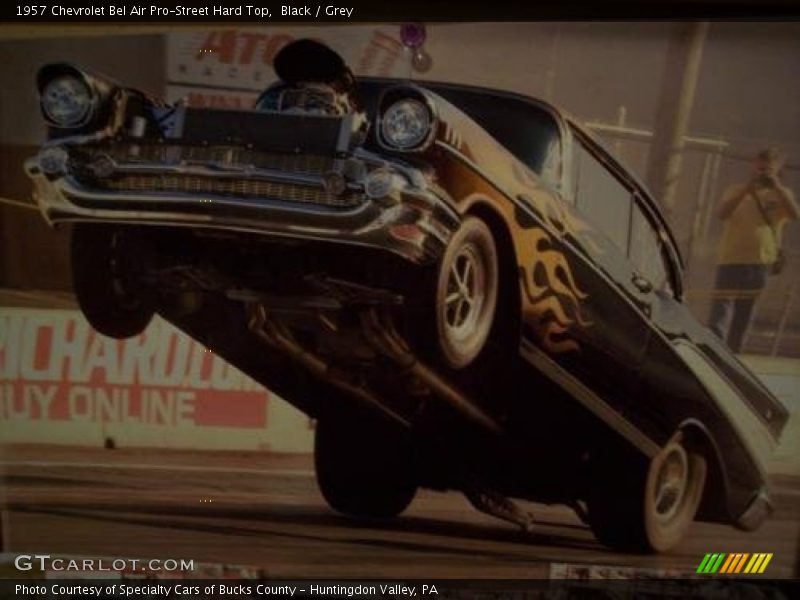 Black / Grey 1957 Chevrolet Bel Air Pro-Street Hard Top