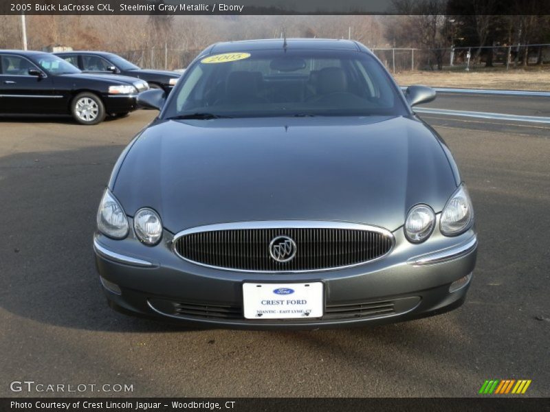 Steelmist Gray Metallic / Ebony 2005 Buick LaCrosse CXL