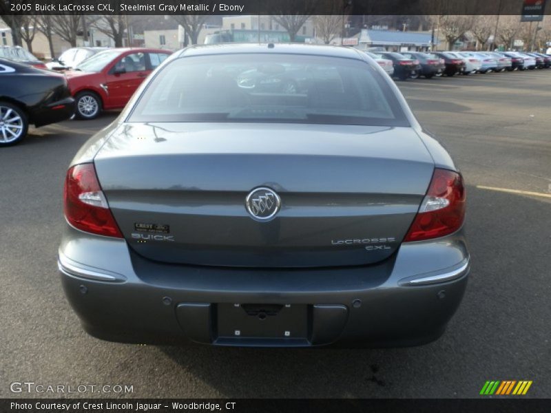 Steelmist Gray Metallic / Ebony 2005 Buick LaCrosse CXL