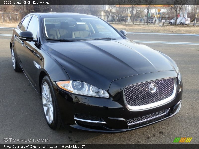 Ebony / Jet 2012 Jaguar XJ XJ
