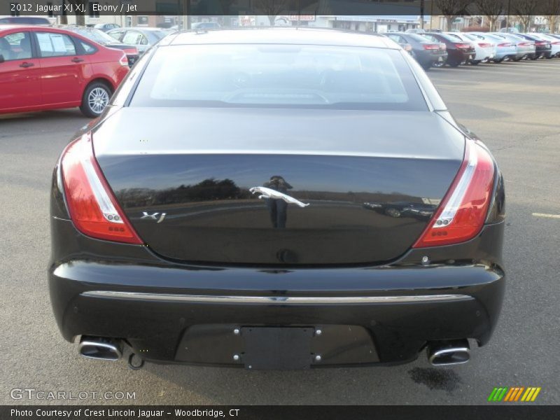 Ebony / Jet 2012 Jaguar XJ XJ