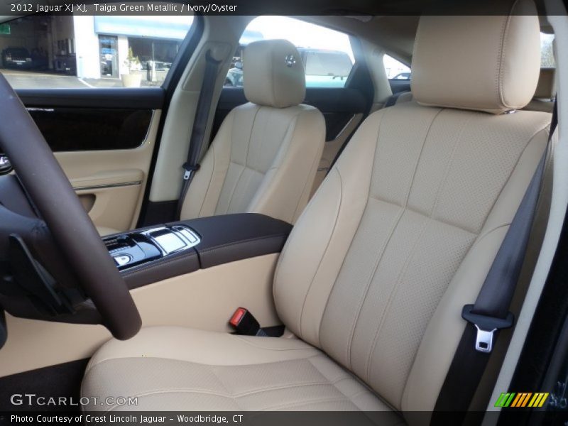Taiga Green Metallic / Ivory/Oyster 2012 Jaguar XJ XJ