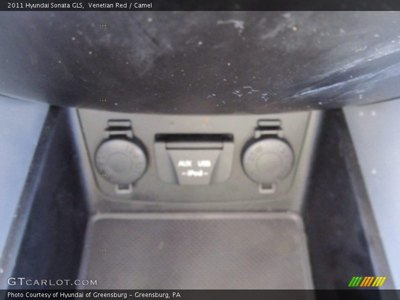 Venetian Red / Camel 2011 Hyundai Sonata GLS