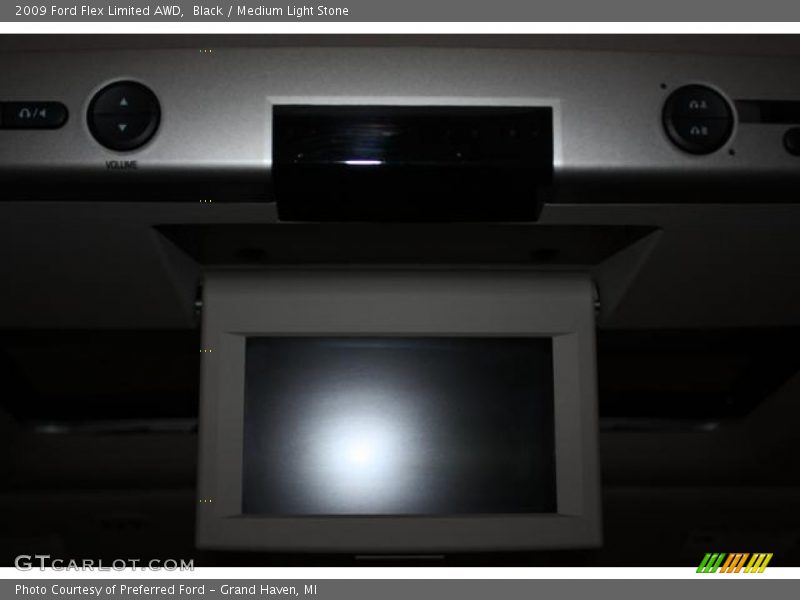 Black / Medium Light Stone 2009 Ford Flex Limited AWD