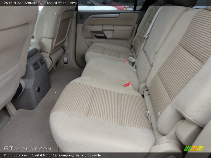 Blizzard White / Almond 2012 Nissan Armada SV