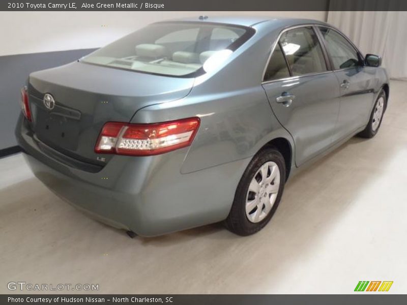 Aloe Green Metallic / Bisque 2010 Toyota Camry LE