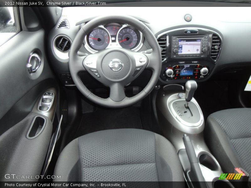 Chrome Silver / Black/Silver Trim 2012 Nissan Juke SV