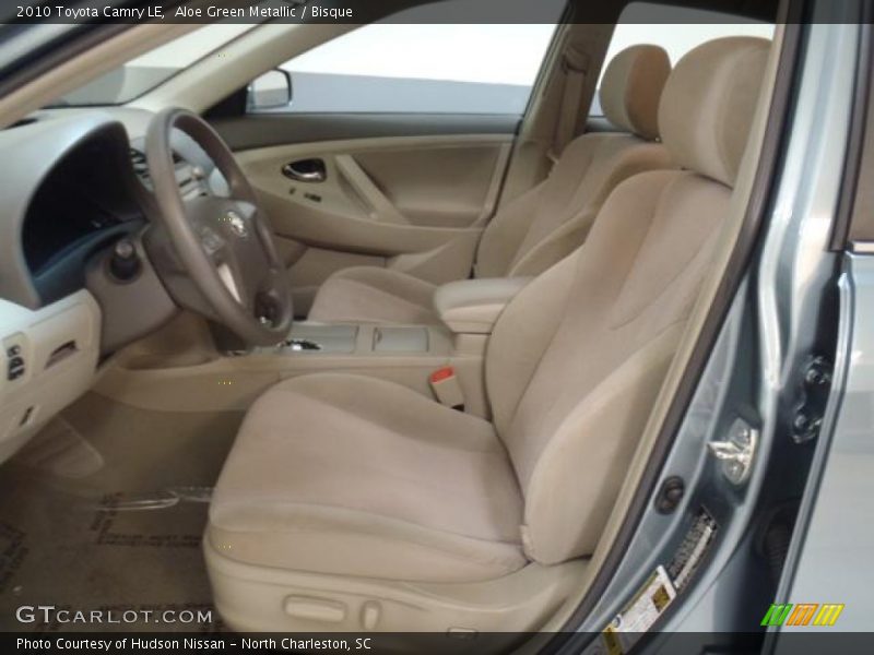 Aloe Green Metallic / Bisque 2010 Toyota Camry LE