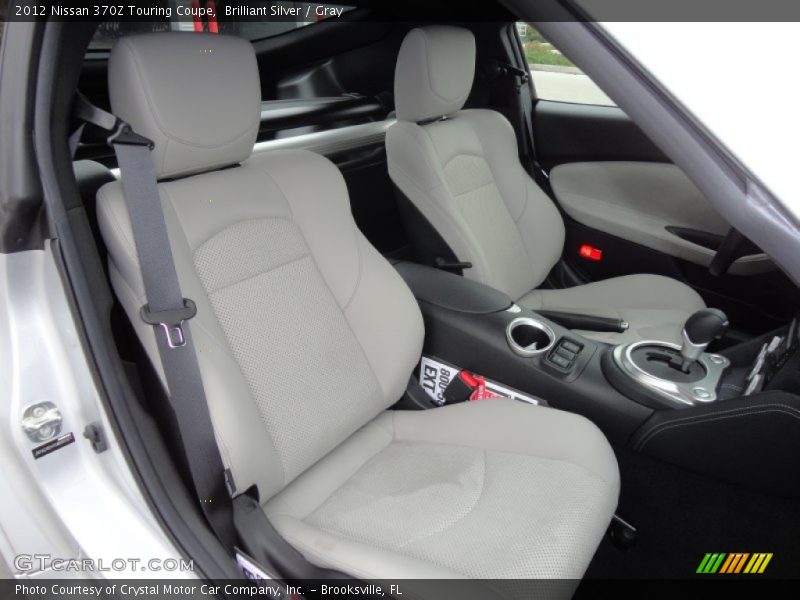  2012 370Z Touring Coupe Gray Interior