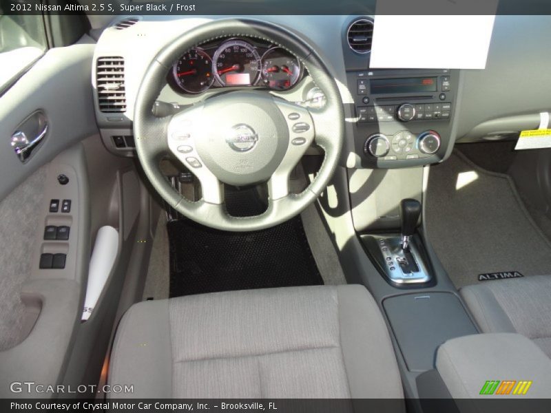 Super Black / Frost 2012 Nissan Altima 2.5 S