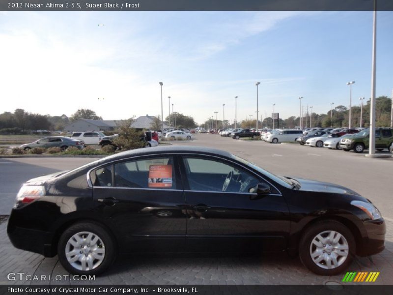 Super Black / Frost 2012 Nissan Altima 2.5 S