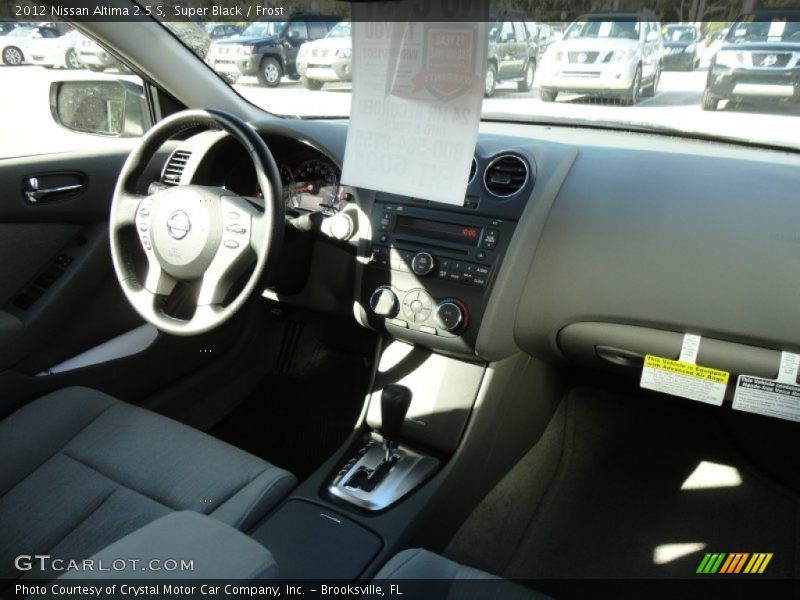 Super Black / Frost 2012 Nissan Altima 2.5 S