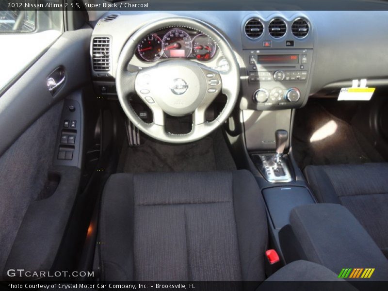 Super Black / Charcoal 2012 Nissan Altima 2.5 S