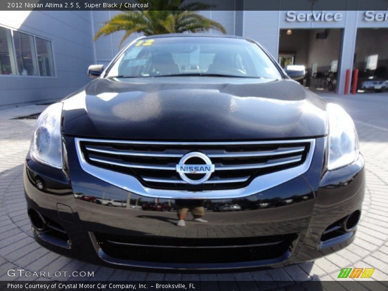 Super Black / Charcoal 2012 Nissan Altima 2.5 S