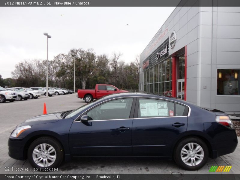 Navy Blue / Charcoal 2012 Nissan Altima 2.5 SL