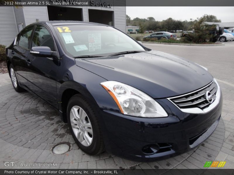 Navy Blue / Charcoal 2012 Nissan Altima 2.5 SL