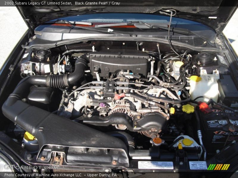  2002 Legacy GT Limited Sedan Engine - 2.5 Liter SOHC 16-Valve Flat 4 Cylinder
