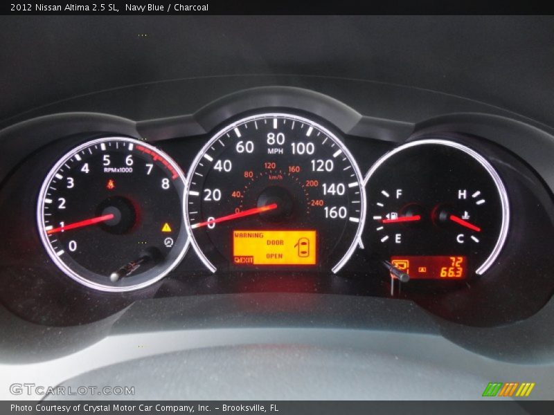 Navy Blue / Charcoal 2012 Nissan Altima 2.5 SL
