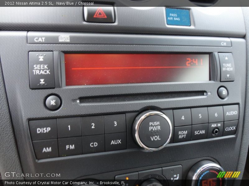 Navy Blue / Charcoal 2012 Nissan Altima 2.5 SL