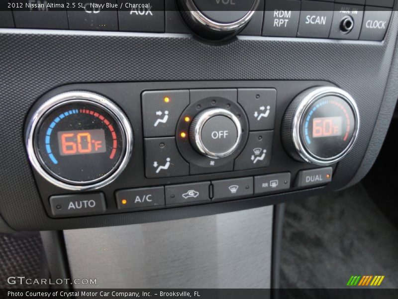 Navy Blue / Charcoal 2012 Nissan Altima 2.5 SL