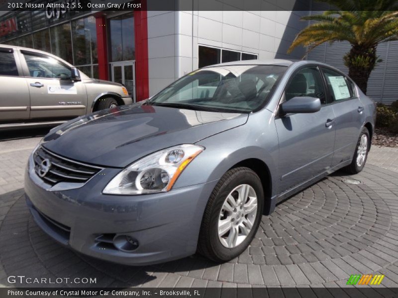 Ocean Gray / Frost 2012 Nissan Altima 2.5 S