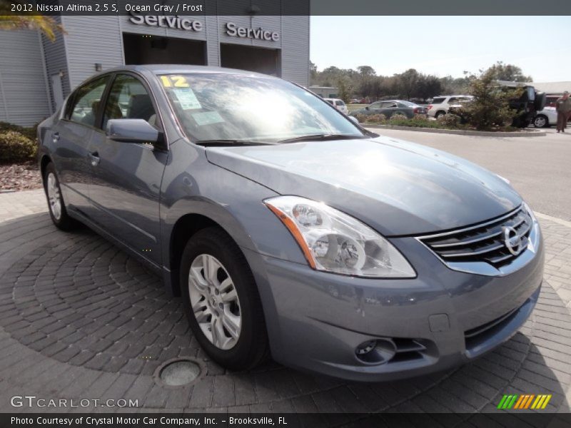 Ocean Gray / Frost 2012 Nissan Altima 2.5 S