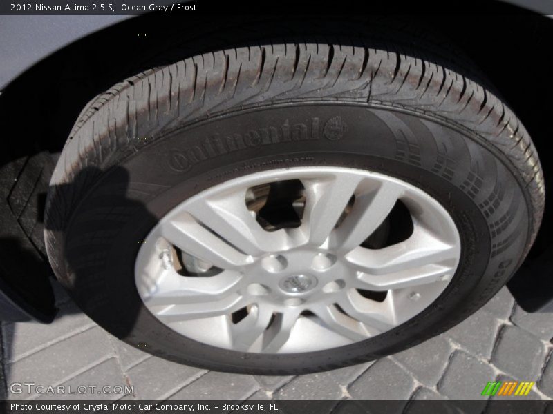 Ocean Gray / Frost 2012 Nissan Altima 2.5 S
