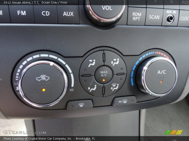 Ocean Gray / Frost 2012 Nissan Altima 2.5 S