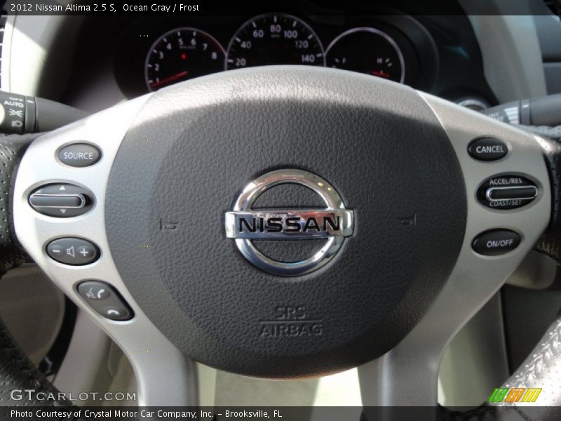 Ocean Gray / Frost 2012 Nissan Altima 2.5 S