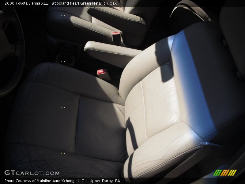 Woodland Pearl Green Metallic / Oak 2000 Toyota Sienna XLE