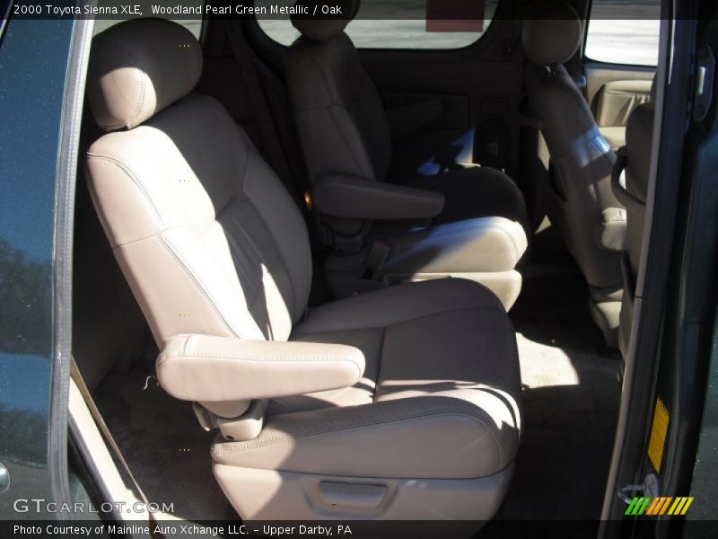 Woodland Pearl Green Metallic / Oak 2000 Toyota Sienna XLE