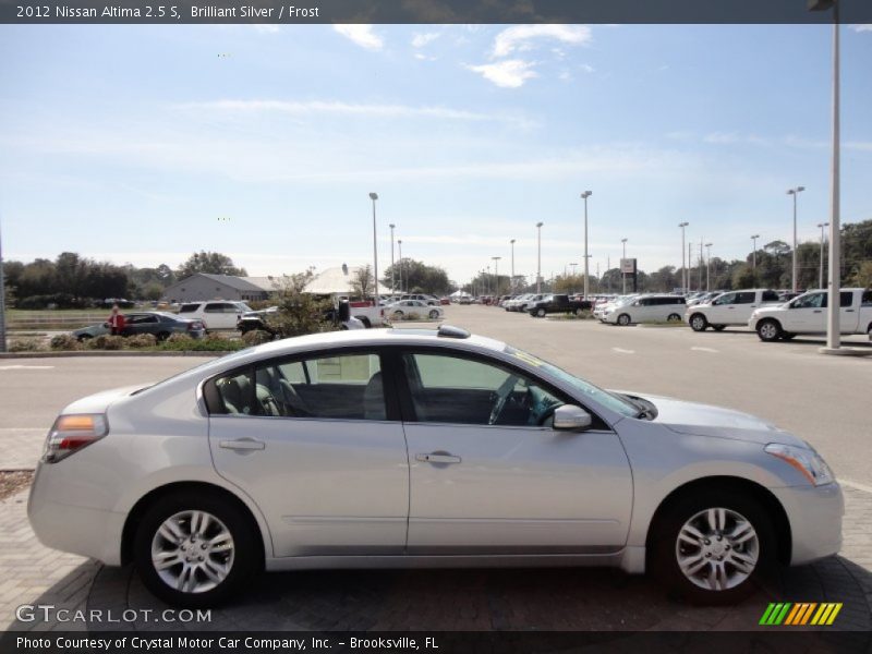 Brilliant Silver / Frost 2012 Nissan Altima 2.5 S