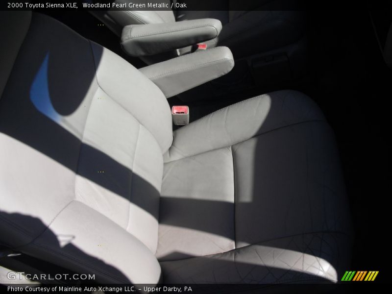 Woodland Pearl Green Metallic / Oak 2000 Toyota Sienna XLE