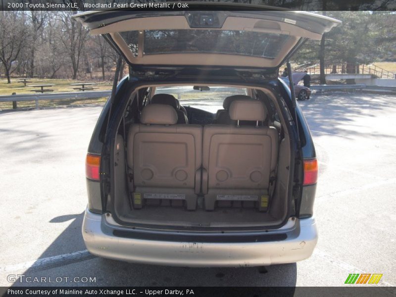 Woodland Pearl Green Metallic / Oak 2000 Toyota Sienna XLE