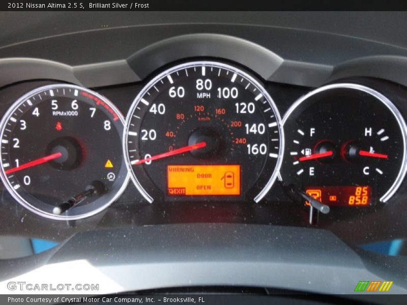 Brilliant Silver / Frost 2012 Nissan Altima 2.5 S