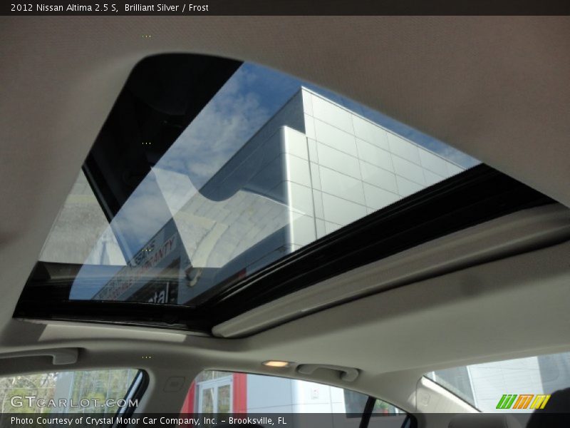Brilliant Silver / Frost 2012 Nissan Altima 2.5 S