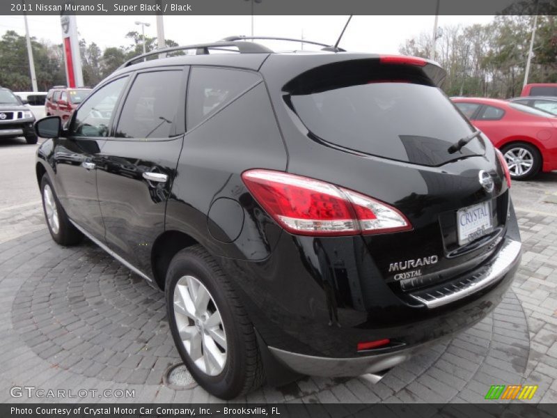 Super Black / Black 2011 Nissan Murano SL