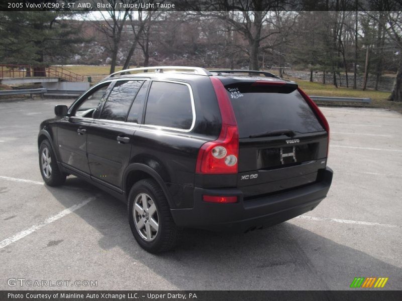 Black / Taupe/Light Taupe 2005 Volvo XC90 2.5T AWD