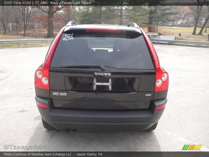 Black / Taupe/Light Taupe 2005 Volvo XC90 2.5T AWD