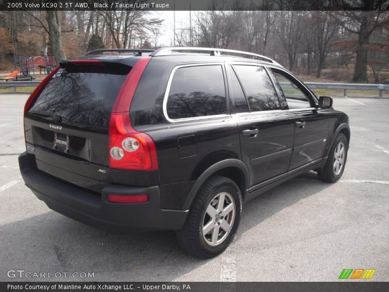 Black / Taupe/Light Taupe 2005 Volvo XC90 2.5T AWD