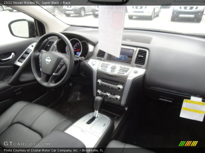 Super Black / Black 2011 Nissan Murano SL